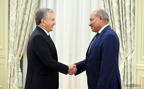 Shavkat Mirziyoyev maslahatchisi Suma Chakrabarti bilan uchrashdi