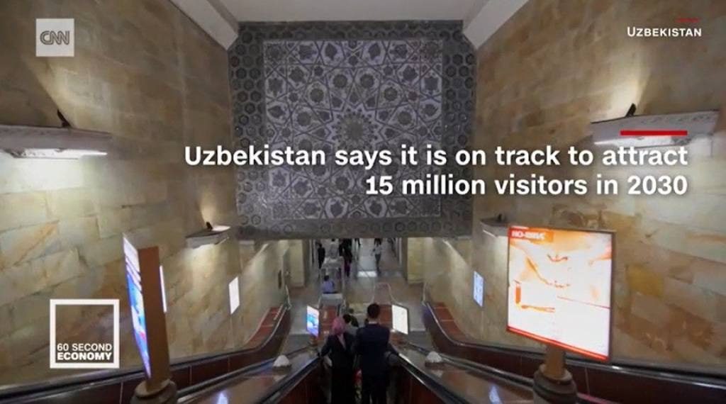 Amerikaning CNN telekompaniyasi “60 Second Economy Uzbekistan” nomli videorolikni eʼlon qildi