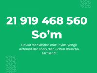 1,1 mlrd so’mlik Tahoe —  Bosh prokuraturaga(mi?)
