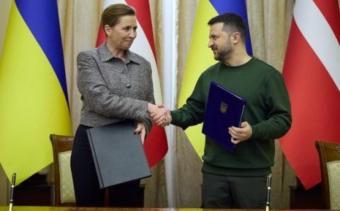 Daniya Ukraina bilan xavfsizlik shartnomasini imzoladi